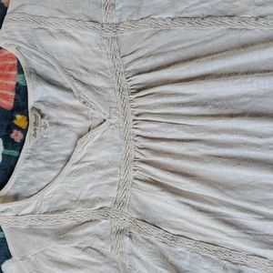 Lucky Brand 3/4 sleeve shirt size large